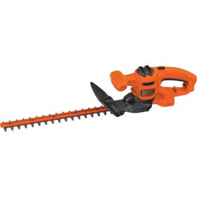 Black & Decker 16 In. 3A Corded Electric Hedge Trimmer